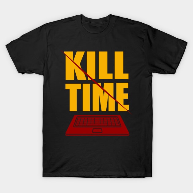 Kill Bill Inspired Techie Computer Parody For Gadget Lovers T-Shirt by BoggsNicolas